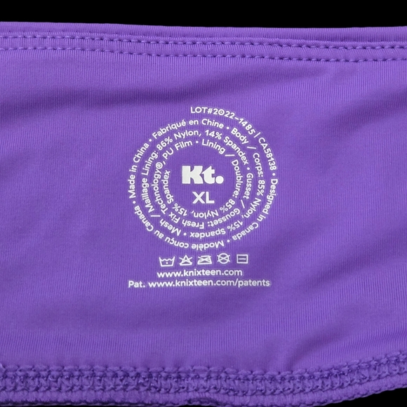 (XL) Knixteen Period Swim Shorts Sweet Violet Purple - Picture 3 of 9